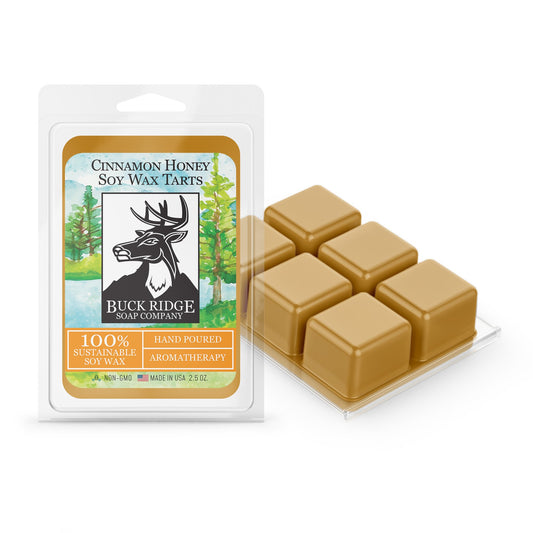 Cinnamon and Honey Scented Wax Melt Tarts by Buck Ridge Soap Company